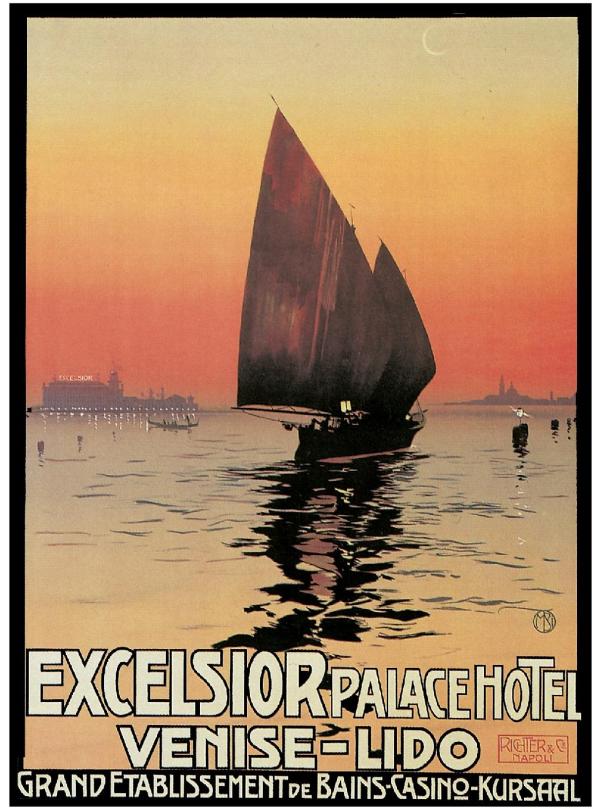 Póster Excelsior Venise-Lido